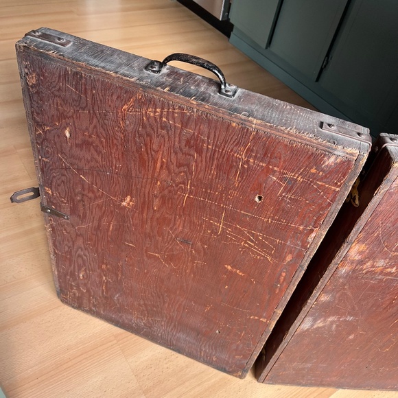 Vintage Wood Locksmiths Key Cabinet / Box - Picture 10 of 11